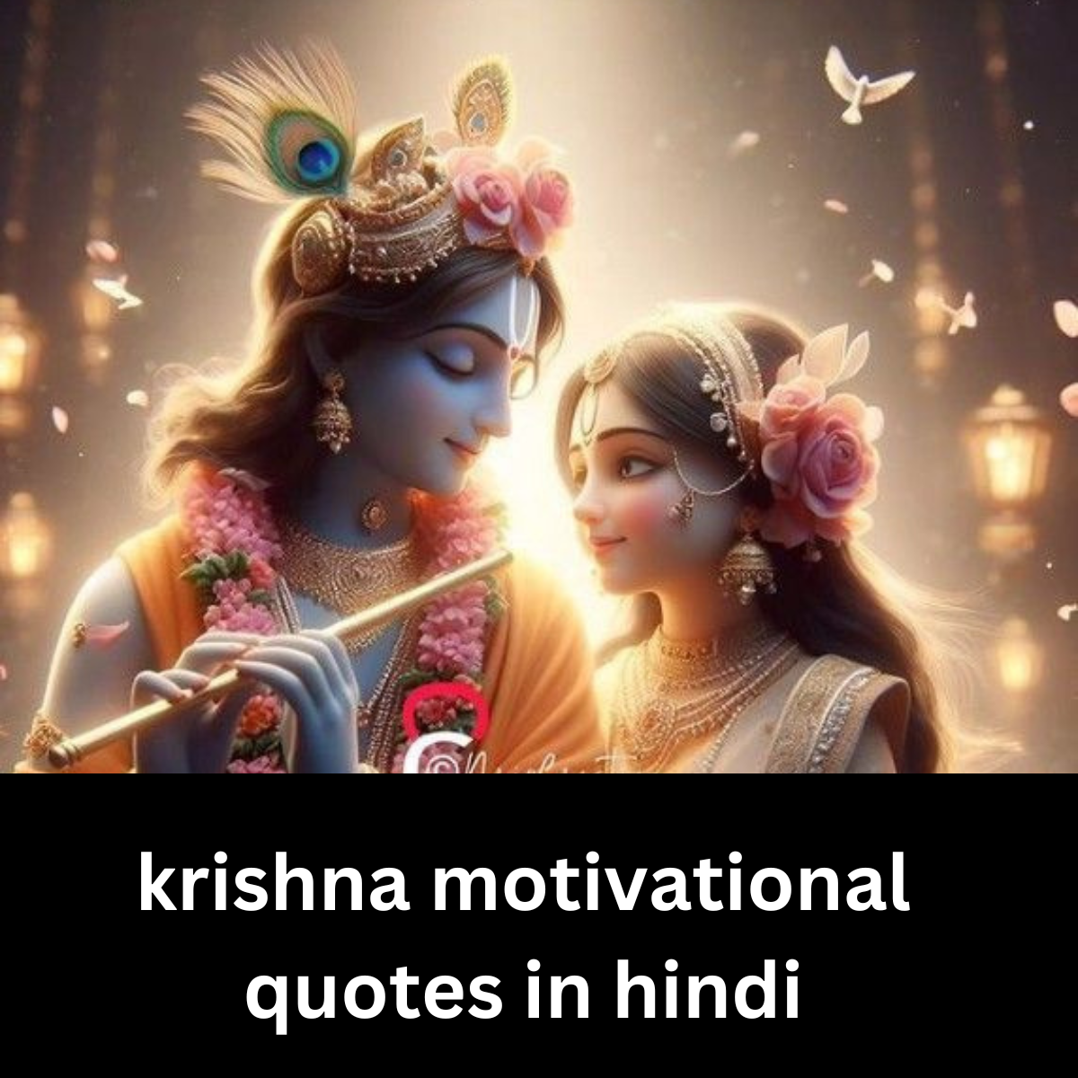 20 Best Krishna Motivational Quotes in Hindi​